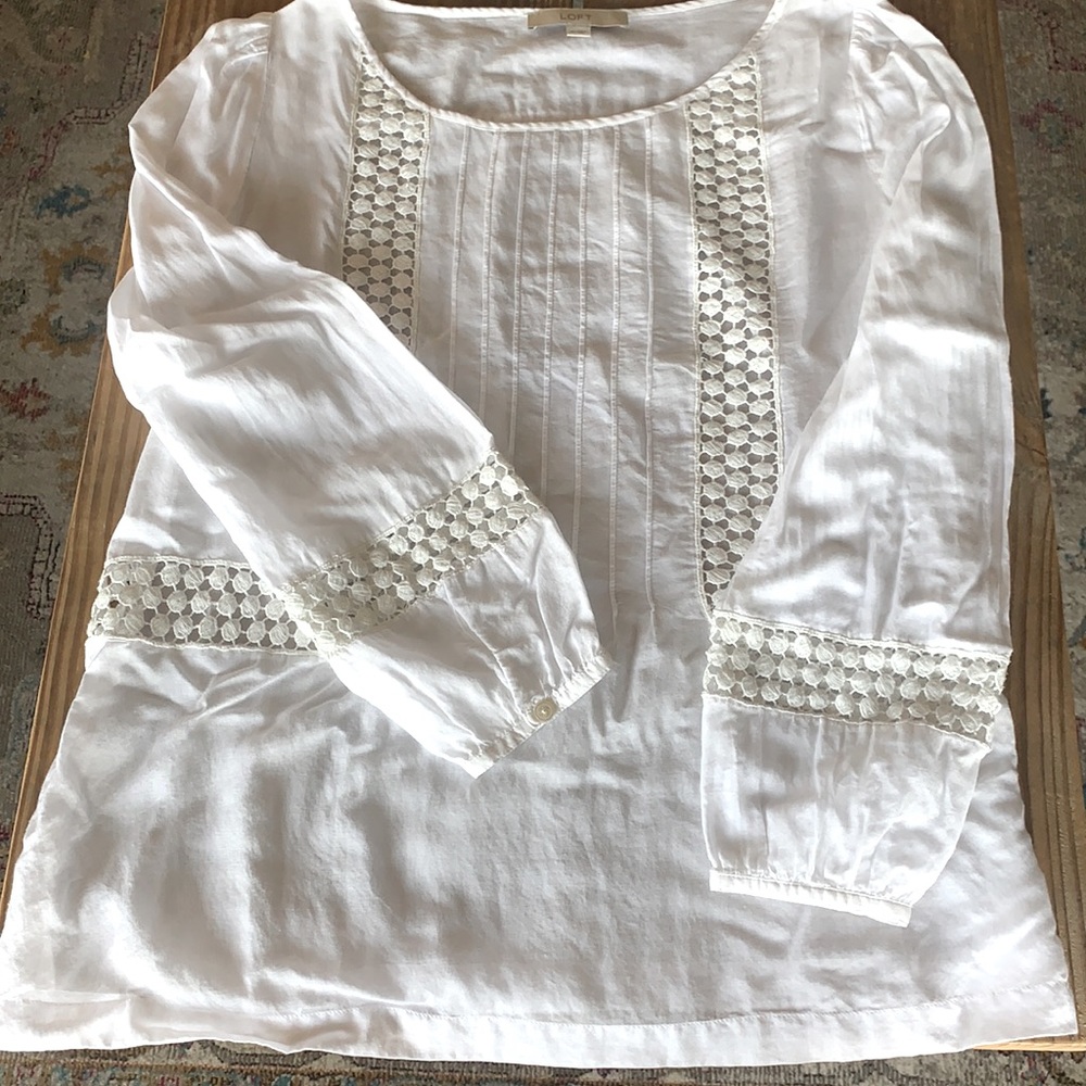 LOFT -Light and Airy Blouse.